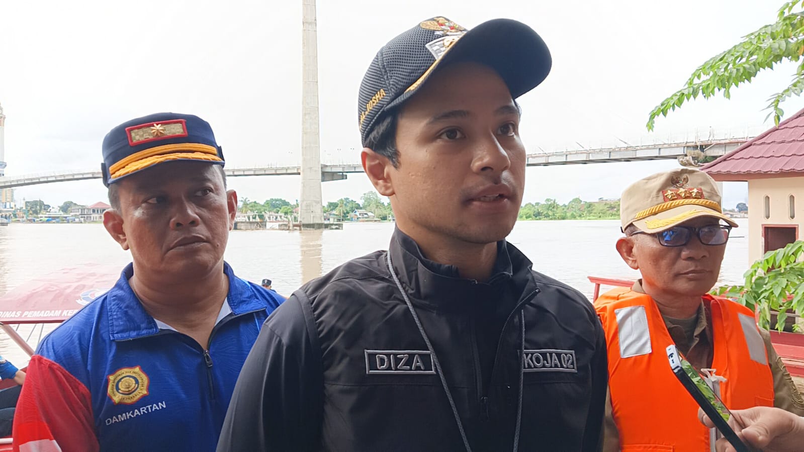 Wawako Diza Pantau Situasi Banjir di Kota Jambi, Imbau Masyarakat Tetap Waspada