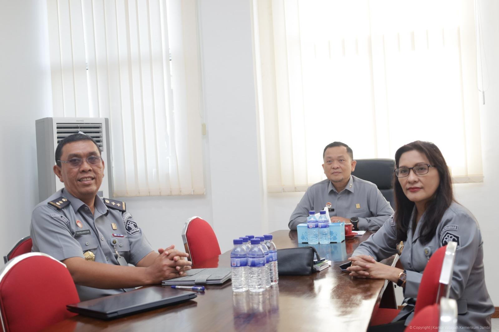 Kanwil Kemenkum Jambi Dukung Penuh Optimalisasi Layanan Pendaftaran Jaminan Fidusia