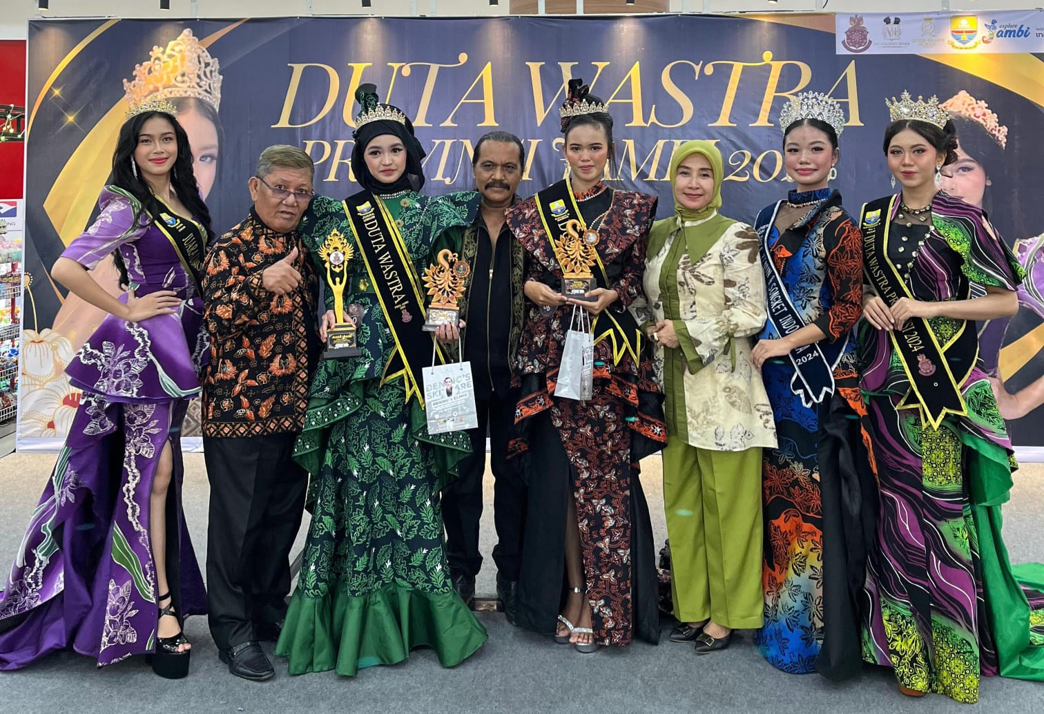 Lippo Plaza Jadi Saksi Talenta Wastra Jambi Menuju Tingkat Nasional