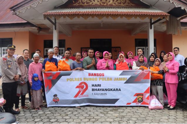 Wujud Kepedulian Polri, Polres Batanghari Mulai Pembangunan Gedung Gizi Anak