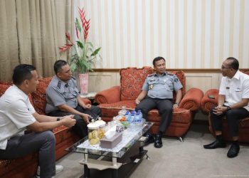 Perkuat Sinergi dan Pengelolaan Anggaran, Kakanwil Kemenkum Jambi Kunjungi KPPN Jambi