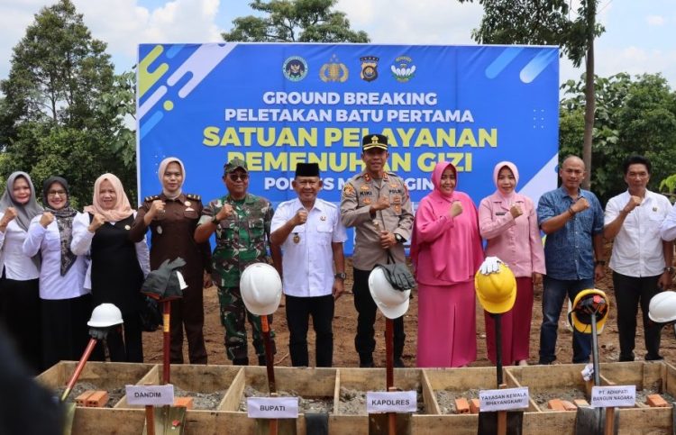 Polres Merangin Gelar Groundbreaking Pembangunan SPPG untuk Dukung Program Gizi Nasional