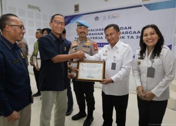 Dua Satker pada Kanwil Kemenkum Jambi Raih Penghargaan Nilai IKPA Sempurna, KPPN Jambi Beri Penghargaan