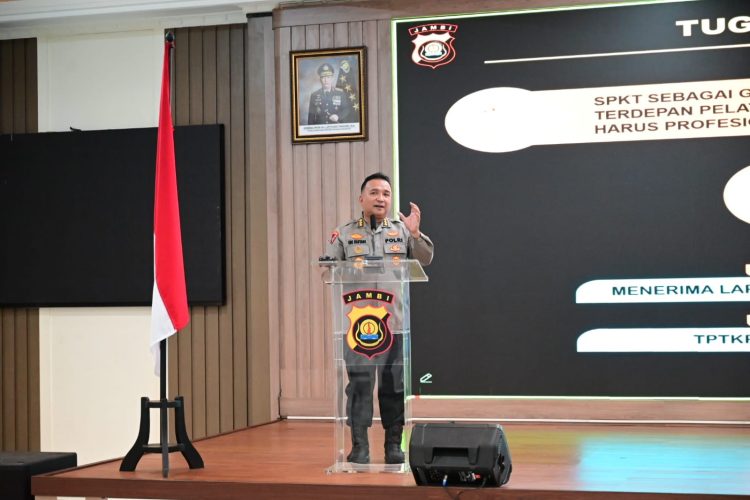 Karo Ops Buka Rakernis SPKT Polda Jambi: Dorong Pelayanan Publik yang Humanis dan Profesional