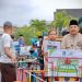 Meriahkan HUT RI, Pemkab Tanjab Barat Buka Lomba Balap Becak Hias