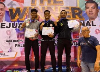 Personel Brimob Polda Jambi Raih Emas di Kejurnas Shindoka Karate 2025