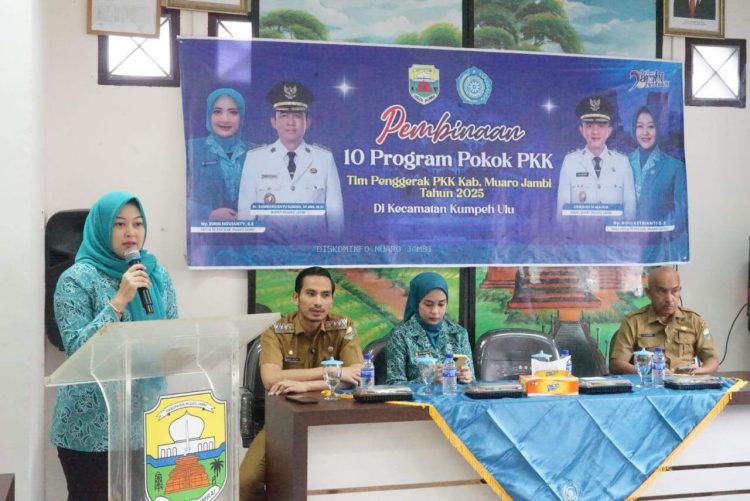 Tim Penggerak Pemberdayaan dan Kesejahteraan Keluarga Kabupaten Muaro Jambi Kembali Menyelenggarakan Pembinaan 10 Program PKK