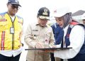Gubernur Al Haris Tinjau Progres Jalan Tol Pijoan – Sebapo – Bayung Lencir