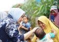 Ketua Tim Penggerak Pemberdayaan Kesejahteraan Keluarga (TP-PKK) Kabupaten Muaro Jambi, Ririn Novianty, Melakukan Kunjungan Kerja ke Desa Sebapo