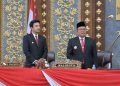 Wali Kota dan Wawako Jambi Hadiri Rapat Paripurna, Dengarkan Pidato Kenegaraan