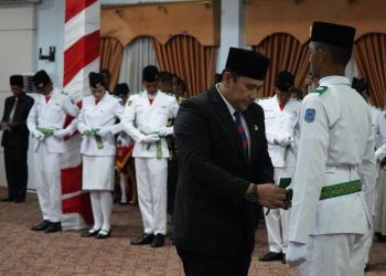 Bupati Merangin Kukuhkan 31 Anggota Paskibraka Merangin 2025
