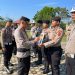 Kapolres Muaro Jambi Pimpin Upacara PTDH dan Penghargaan untuk Personel Berprestasi