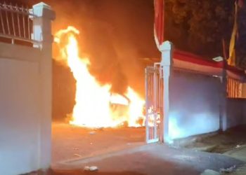 Polda Jambi Gelar Shalat Ghaib untuk Pengemudi Ojol Korban Unjuk Rasa di Jakarta