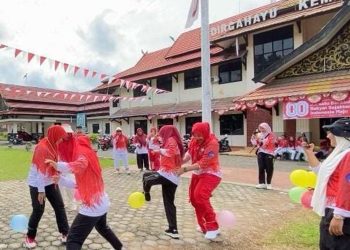 Polres Bungo Salurkan 14 Ton Beras Lewat Gerakan Pangan Murah