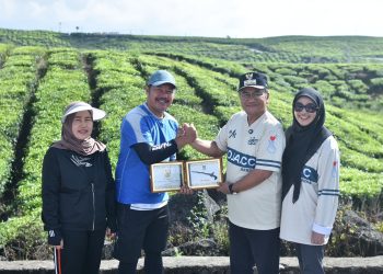 Kapolsek Pemayung Hadiri Pembukaan MTQ Desa Simpang Kubu Kandang