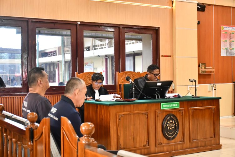 Kejari Jambi Tuntut Dedi Susanto Als Tek Hui Penjara 12 Tahun dan Mafi Abidin 10 Tahun