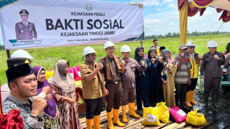 Kajati Jambi Resmikan Proyek JIAT : Wujudkan Asta Cita Presiden Swasembada Pangan