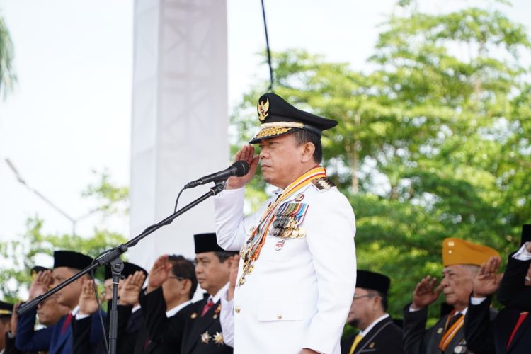 Gubernur Jambi Al Haris Pimpin Upacara HUT ke-80 RI