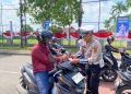 Sambut Kemerdekaan, Satlantas Jambi Kampanyekan Keselamatan Berkendara