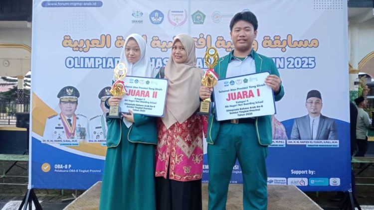 Siswa MAN 2 Jambi Raih Juara Olimpiade Bahasa Arab Tingkat Provinsi