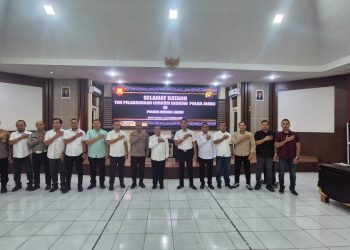 Kapolda Jambi Membuka Rakernis Fungis Pamobvit Polda Jambi