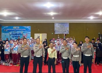 Dit Lantas Polda Jambi Gelar Police Go To Campus di Universitas Baiturrahim