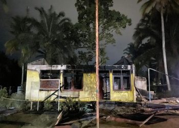 Kantor Polsubsektor Tabir Timur Hangus Terbakar, Diduga Korsleting Listrik