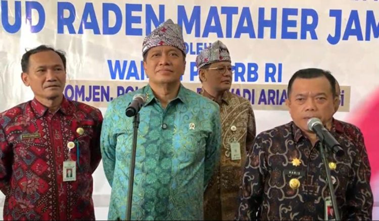 Wamen PAN-RB Apresiasi Mutu Layanan Kesehatan RSUD Raden Mattaher