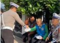 Jum’at Berkah Ditlantas Polda Jambi Bagikan Sarapan untuk Masyarakat
