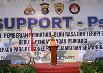 Bag Psikologi Biro SDM Polda Jambi Gelar Kegiatan “SUPPORT – PSI” bagi Personel Polda Jambi