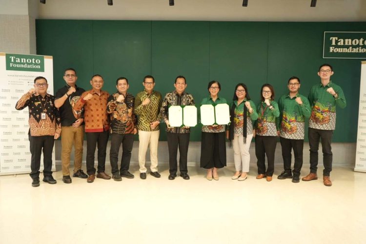 Bupati Muaro Jambi, Dr. Bambang Bayu Suseno, SP. MM. M.Si Resmi Menandatangani Nota Kesepahaman (MoU) Bersama Tanoto Foundation