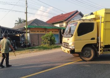 Sering Terjadi Lakalantas, Warga Jembatan Mas Larang Truck Batubara Melintas
