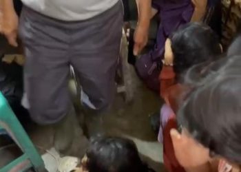 Pedagang Pasar Talang Banjar Tangkap 3 Ibu-ibu Komplotan Copet