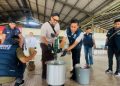 194,7 Kg Ganja, 10.012 Ekstasi, dan 7,8 Kg Sabu Dimusnahkan Polresta Jambi