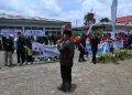 Satlantas Polres Muaro Jambi Tertibkan Antrian Truk Solar yang Ganggu Lalu Lintas