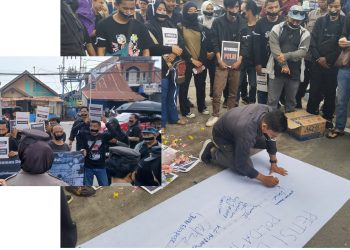 Jurnalis di Jambi Gelar Aksi Solidaritas, Desak Kapolda Minta Maaf atas Penghalangan Liputan