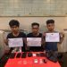 Tiga Pria Diamankan Satresnarkoba Polresta Jambi Akibat Edarkan Narkotika