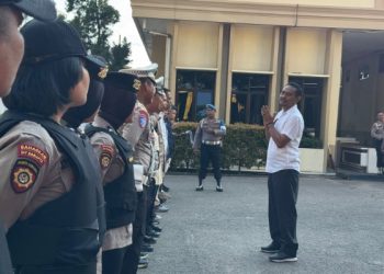 Pastikan Kesiapan Personel Ops Antik Siginjai 2025 Polda Jambi Gelar Apel Pagi