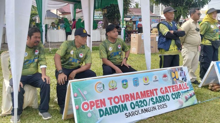 Open Tournament Gateball Dandim 0420/Sarko Sarolangun Cup Tahun 2025 Resmi Ditutup, Ini Tim Peraih Juaranya