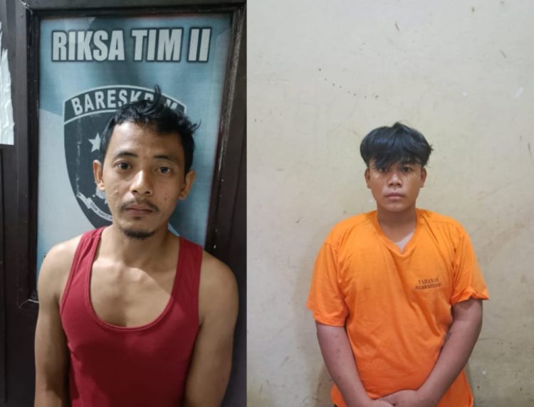 Pelaku Curanmor Ternyata Begal Sadis di Jelutung, Dua Orang Ditangkap Polsek Kota Baru