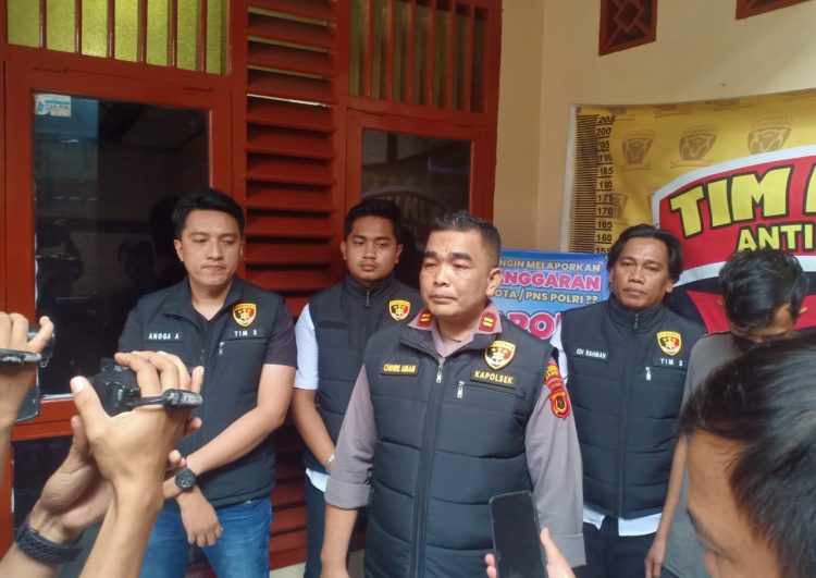 Kapolsek Jelutung IPTU Choiril Umam Berhasil Mengungkap 3 Orang Pelaku yang Menggunakan Aplikasi MiChat