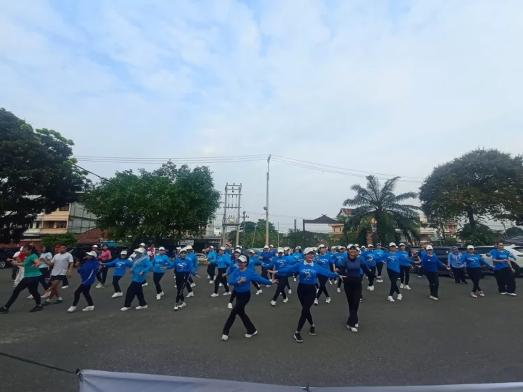 Haornas 2025, KONI Jambi Meriahkan dengan Silaturahmi dan Senam Bersama