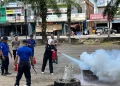 Api Berkobar di Klinik Polres Tebo! Begini Aksi Cepat Damkar Padamkan dalam Hitungan Menit