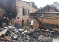 Kebakaran 3 Bedeng di Solok Sipin, Satu Warga Luka Bakar