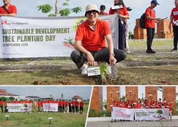 Swiss-Belhotel Jambi Gelar Aksi Tanam Pohon Sambut HUT ke-38 Swiss-Belhotel International