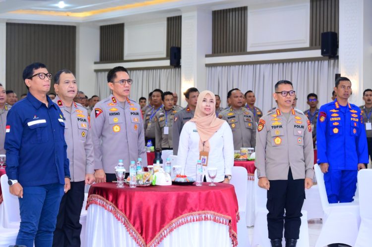 Polda Jambi Gelar Rakernis Fungsi PAMOBVIT Tahun 2025