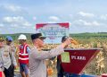 Kapolsek Sekernan AKP Taroni Zebua SH, MH Hadiri Panen Raya Jagung Serentak Kuartal III Tahun 2025 di PT. BRAHMA Desa Suko Awin Jaya