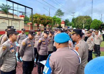 Pastikan Kesiapan Personel Ops Antik Siginjai 2025 Polda Jambi Gelar Apel Pagi
