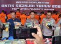 Press Release Operasi Antik Siginjai 2025, Polda Jambi dan Polres Jajaran Capai Target 100 Persen