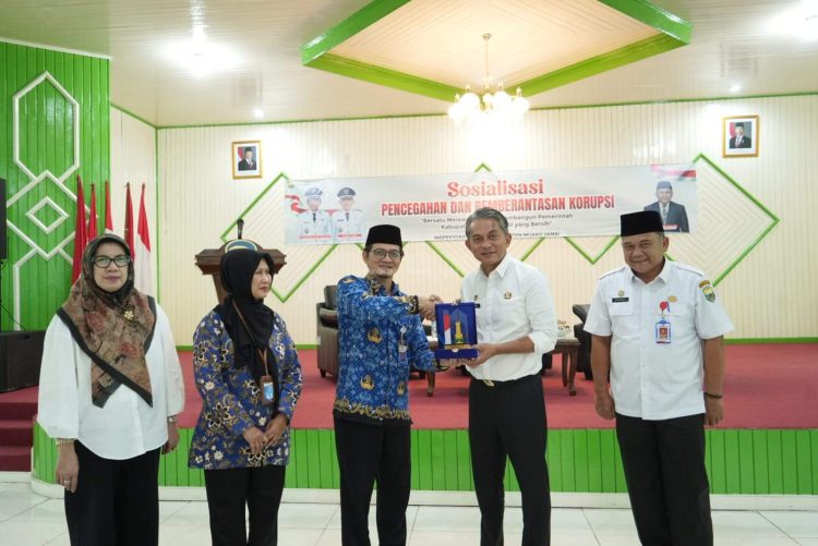 Sosialisasi Pencegahan dan Pemberantasan Korupsi di Lingkungan Pemkab Muaro Jambi